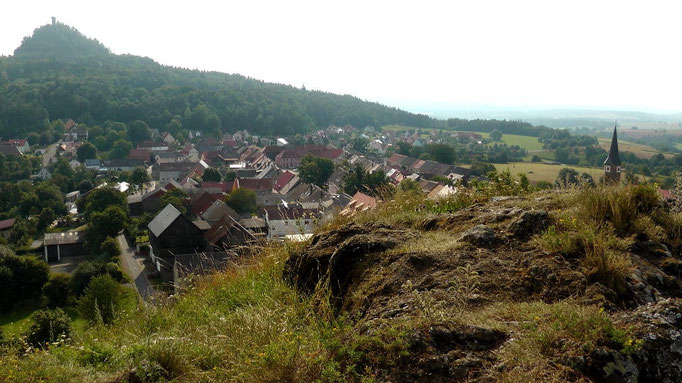 "Kleiner Kulm" mit Blick auf Neustadt am Kulm