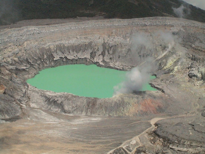 Kratersee des Poas Vulkanes