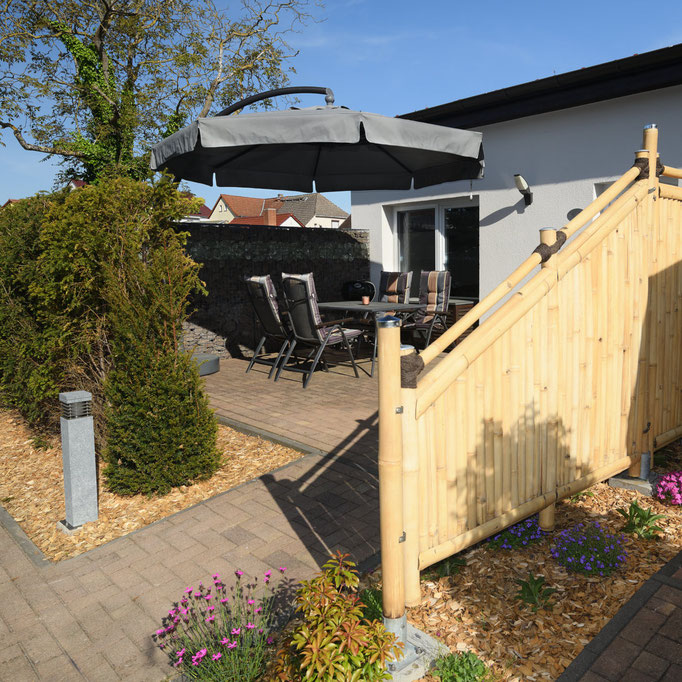Eingang zur Terrasse