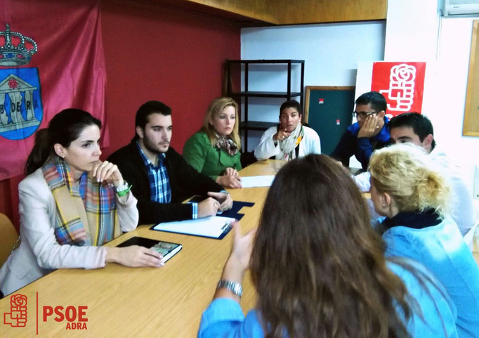 Reunión del PSOE Adra con AMPAS (20/11/2015)