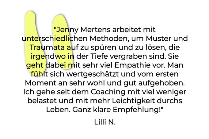 Traumata lösen und Leichtigkeit erfahren.