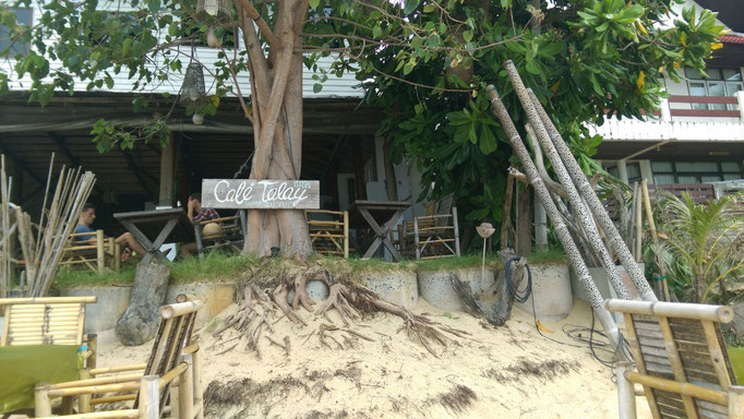 Cafe Talay am Mae Nam Beach...