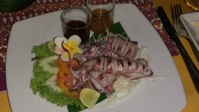 Grilled Squid