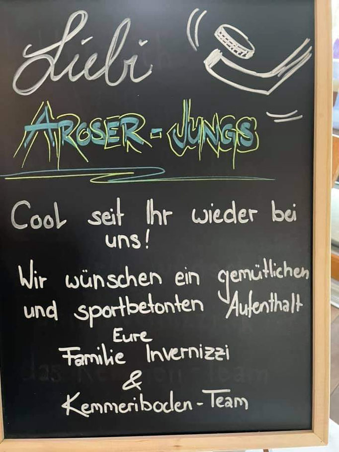 So herzlich wurden wir im Kemmeriboden begrüsst
