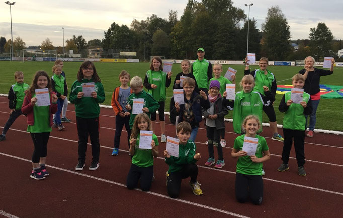 Das Deutsche Sportabzeichen für die Leichtathleten des TSV Zusmarshausen