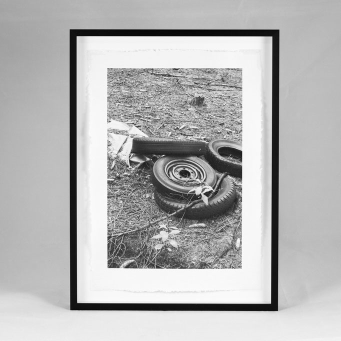 Kirsten Radermacher, Reifen, 2021, 270x370 mm, framed in museum quality (unique)