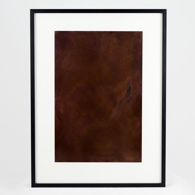 Kirsten Radermacher, Giftrot III #3, 2024, 300x400 mm, framed in museum quality (unique)