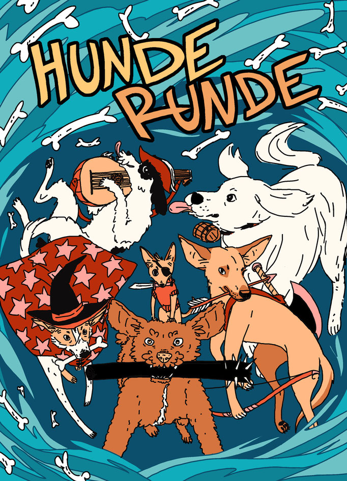 Hunde Runde, 2022 - Book cover practice