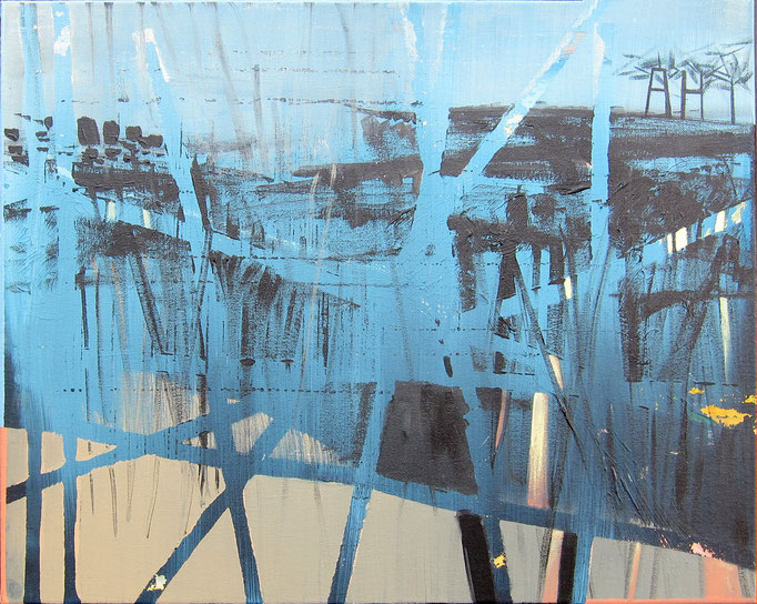 BLUE YELLOW GOLD 06/2014 40X50CM