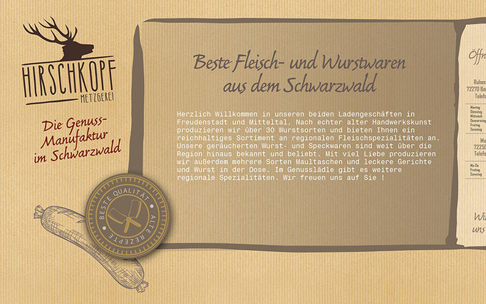 Metzgerei Hirschkopf