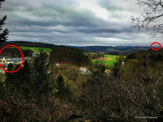 Kloster Marienstatt und Hachenburger Schloß mit einem Blick!