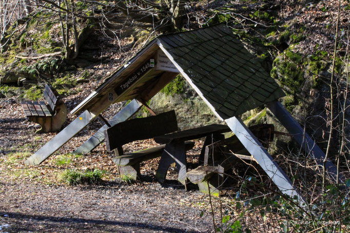 Rastplatz an der Schiefergrube Assberg