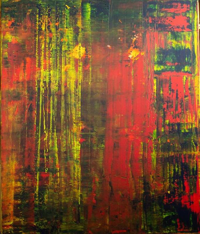 KERSTIN SOKOLL, No Way Back, 2018, O016, 120 x 100 cm