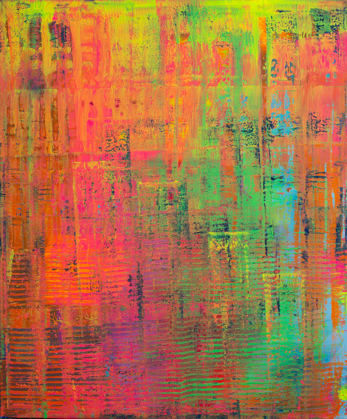 KERSTIN SOKOLL, Pop-up, 2020, O028, 120 x 100 cm, SOLD
