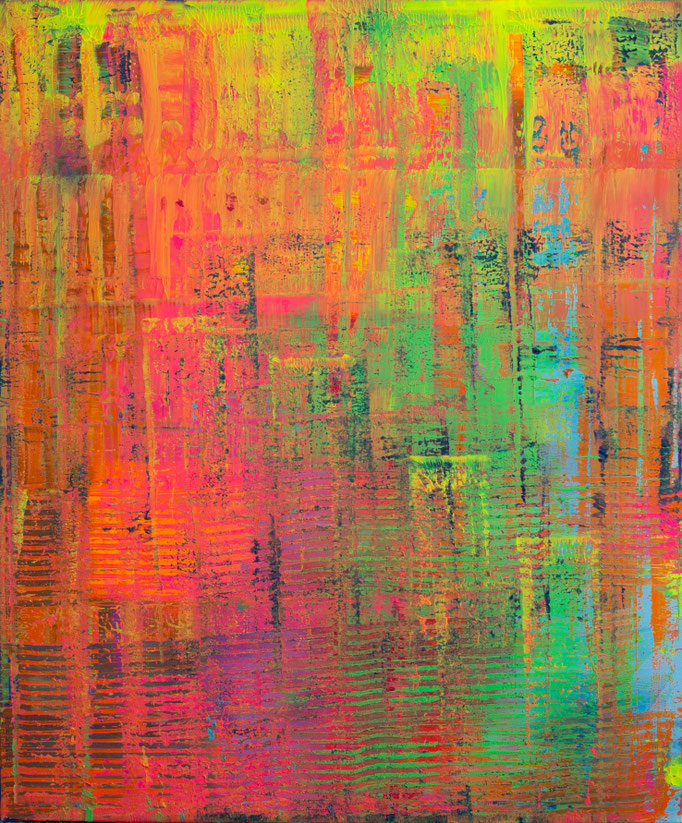 KERSTIN SOKOLL, Pop-up, 2020, O028, 120 x 100 cm, SOLD