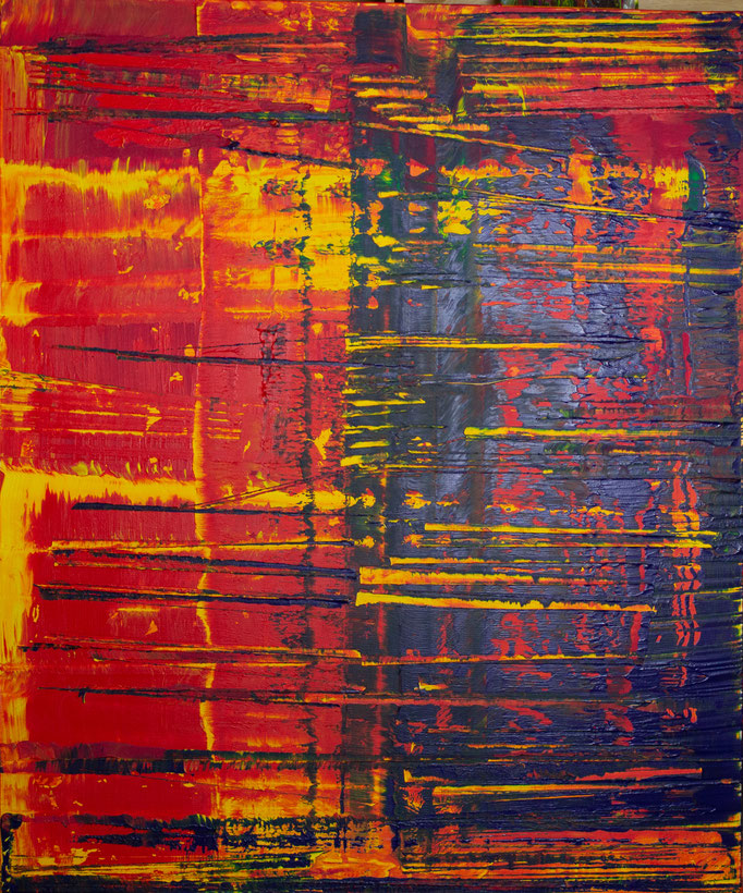 KERSTIN SOKOLL, Vibrations, 2018, O006, 120 x 100 cm, SOLD