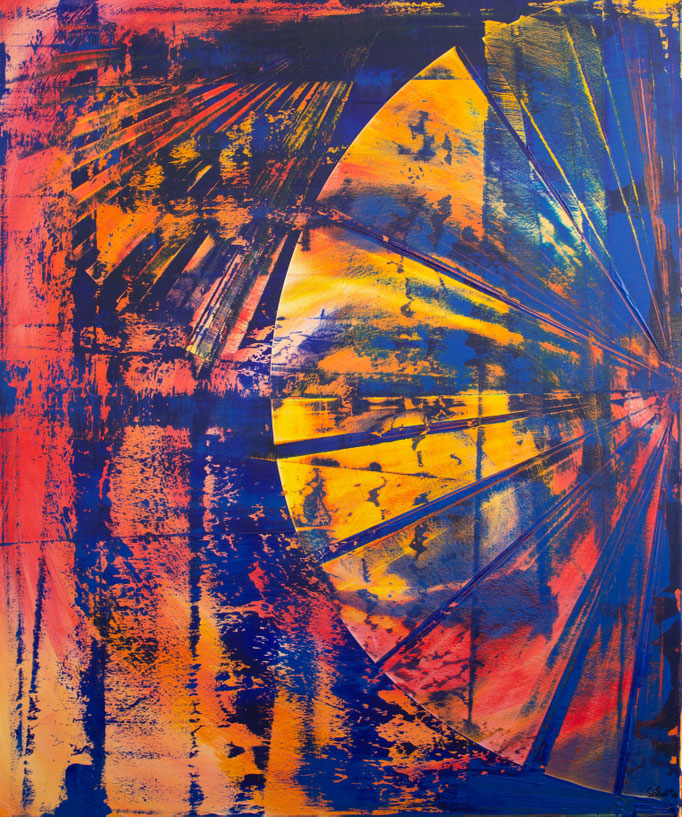 KERSTIN SOKOLL, Saigon, 2020, O020, 120 x 100 cm, SOLD
