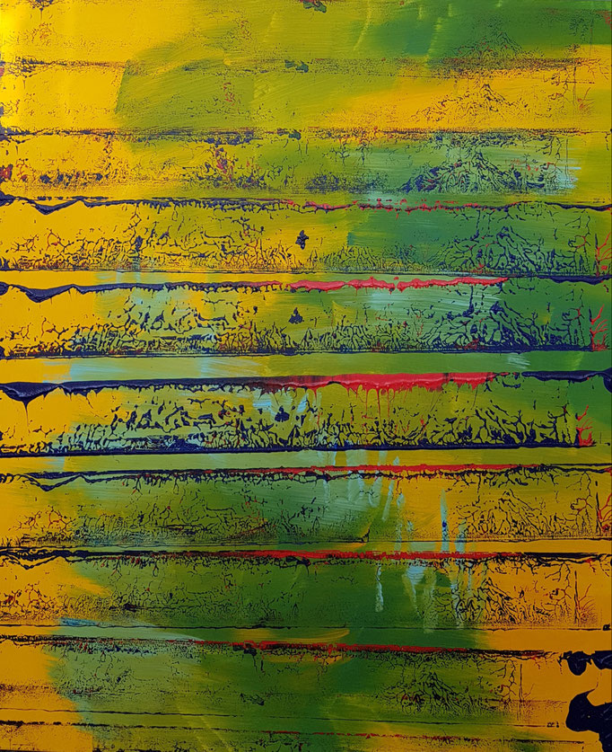 KERSTIN SOKOLL, Der Berg ruft, 2020, O023, 120 x 100 cm, SOLD