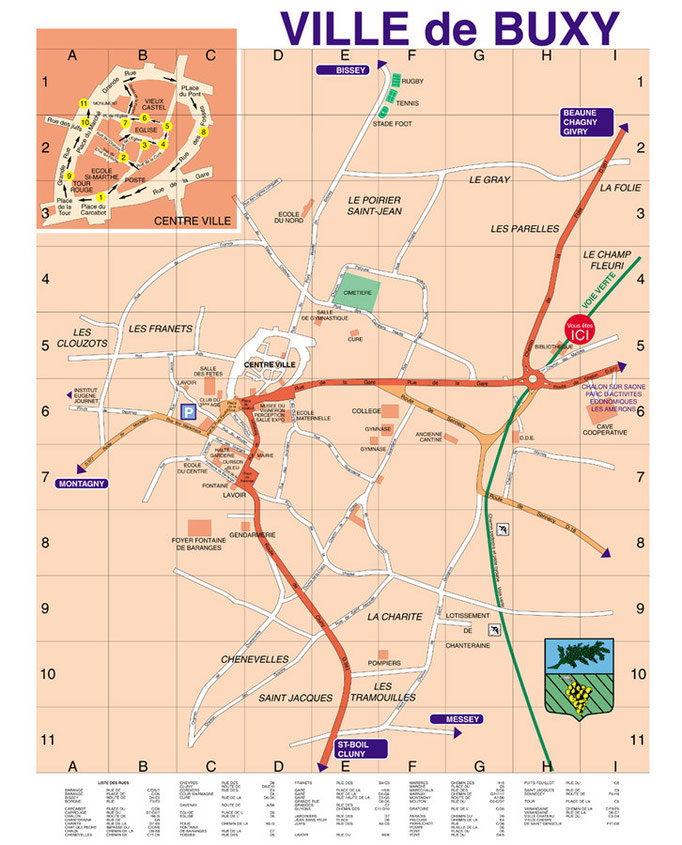 Création plan de ville pour Abribus / LRS • © recreacom.fr - Christophe Houlès cartographe