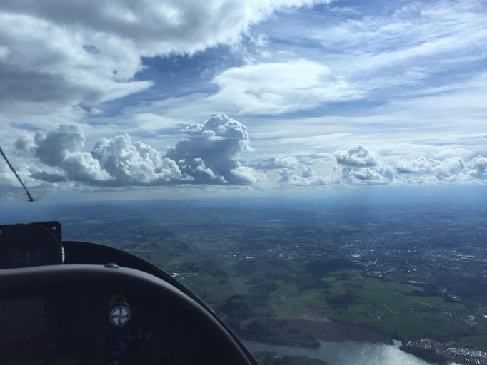 Ebenfalls beim Rückflug!