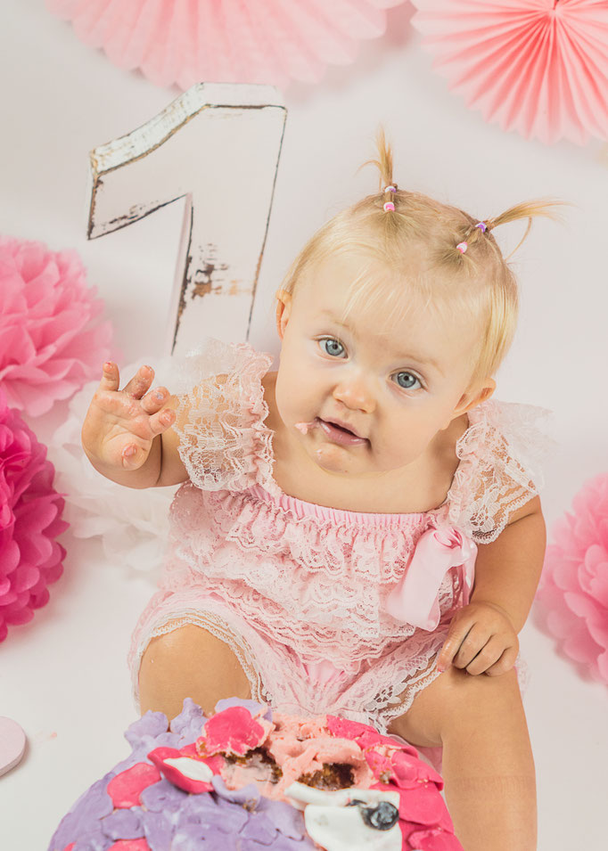 Cakesmash - Tortenshooting - Birthdayshooting - 1. Geburtstag