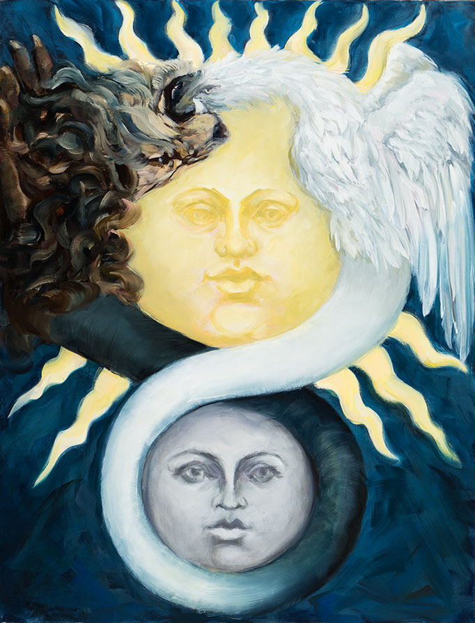 Lebenselexier, 2025  Öl auf Leinwand    70 x 90 cm