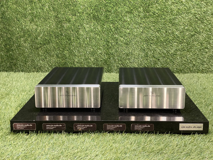 Endstufe Jeff Rowland Model 501 Mono Endstufe Frontansicht Aluminium Gehäuse