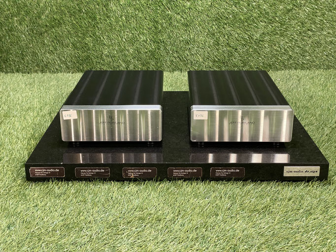 Endstufe Jeff Rowland Model 501 Mono Endstufe Frontansicht Aluminium Gehäuse