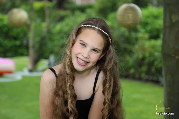 Kinderfeest fotoshoot met vriendinnen in Oosterhout – glamour party met professionele fotografie