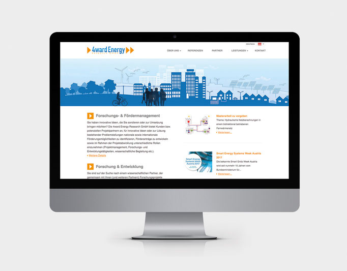 4WARD ENERGY: Webdesign © by dunstdesign.at