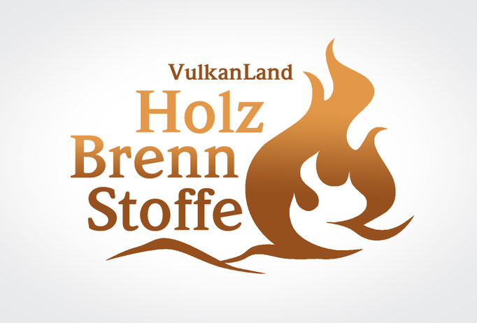 VULKANLAND HOLZBRENNSTOFFE: Corporate Design © by dunstdesign