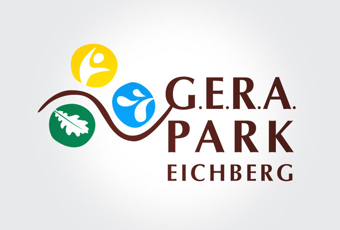 G.E.R.A. PARK EICHBERG: Corporate Design, Broschüre, Orientierungsplan, Beschilderung, Webdesign ©by dunstdesign.at