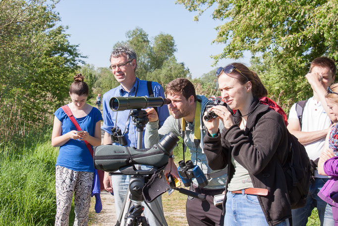 Exkursionsteilnehmer (Foto: B. Budig)
