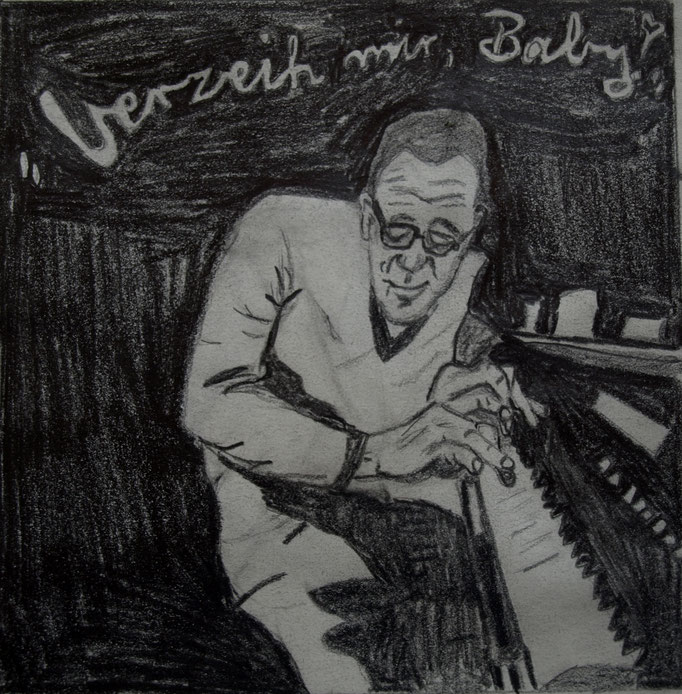 "Verzeih mir Baby - ich habs nicht so gemeint", Bleistift auf Papier, 2011