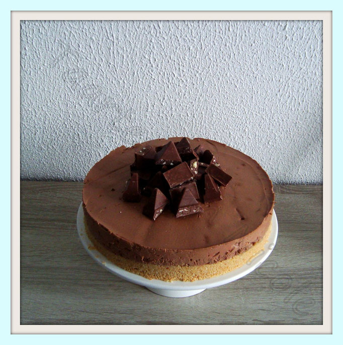 Toblerone cheesecake