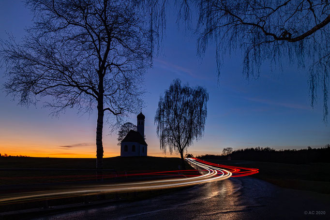 Beim schönsten Blickwinkel störte erst die Strasse, jedoch dann in Szene gesetzt