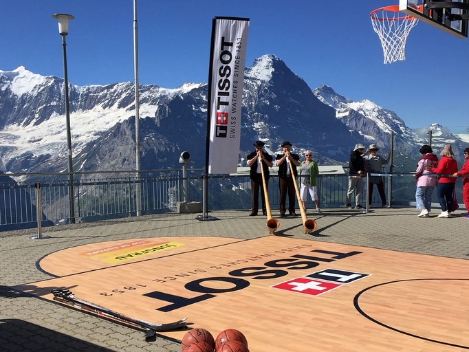 EVENTBRANDING FÜR TISSOT S.A. - JUNGFRAUBAHN AG, GRINDELWALD FIRST