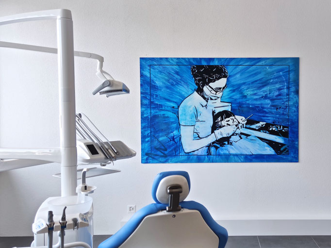 DH ON CLOUD - WANDBILD ACRYL