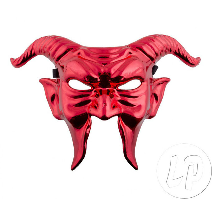 Metallico maschera diavolo rosso € 7,00