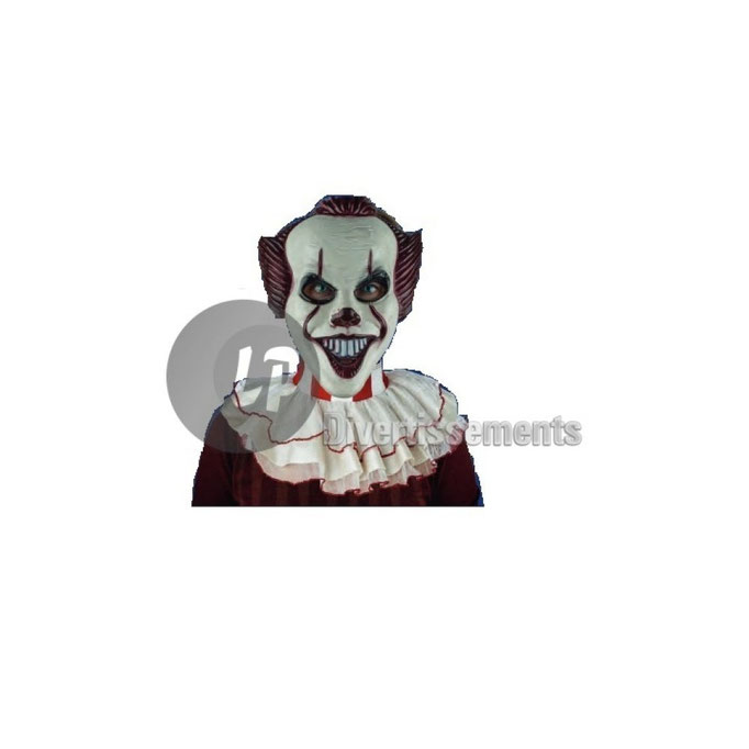 maschera da clown demoniaca € 6,50