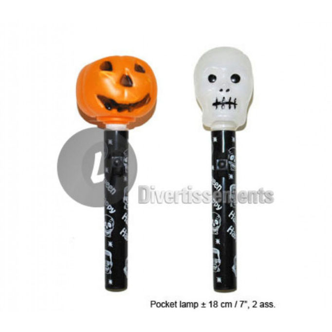 halloween cranio luce bastone 18 centimetri € 3,50