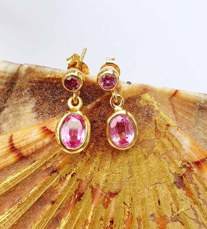 ohrstecker-silber-925-sterling-vergoldet-safir-pink