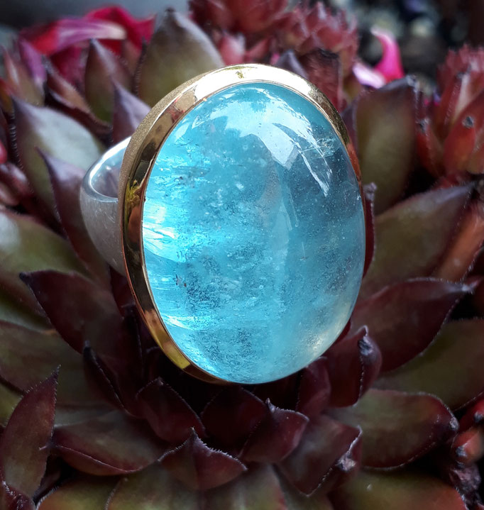 verkauft-ring-aquamarin-32x23 mm-sterling-silber-vergoldet-bildschoener stein- sehr groß -verkauft-