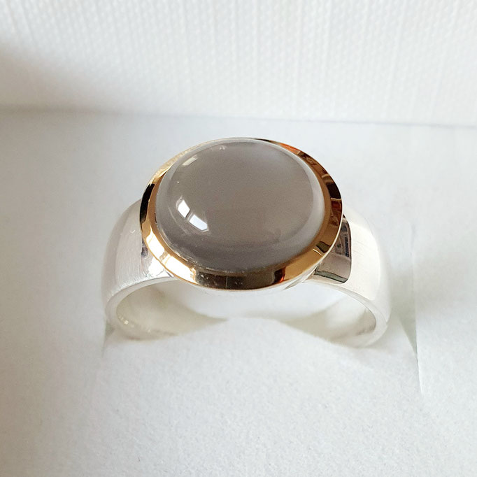 ring-silber-925-sterling-vergoldet-mondstein grau-12x8 mm