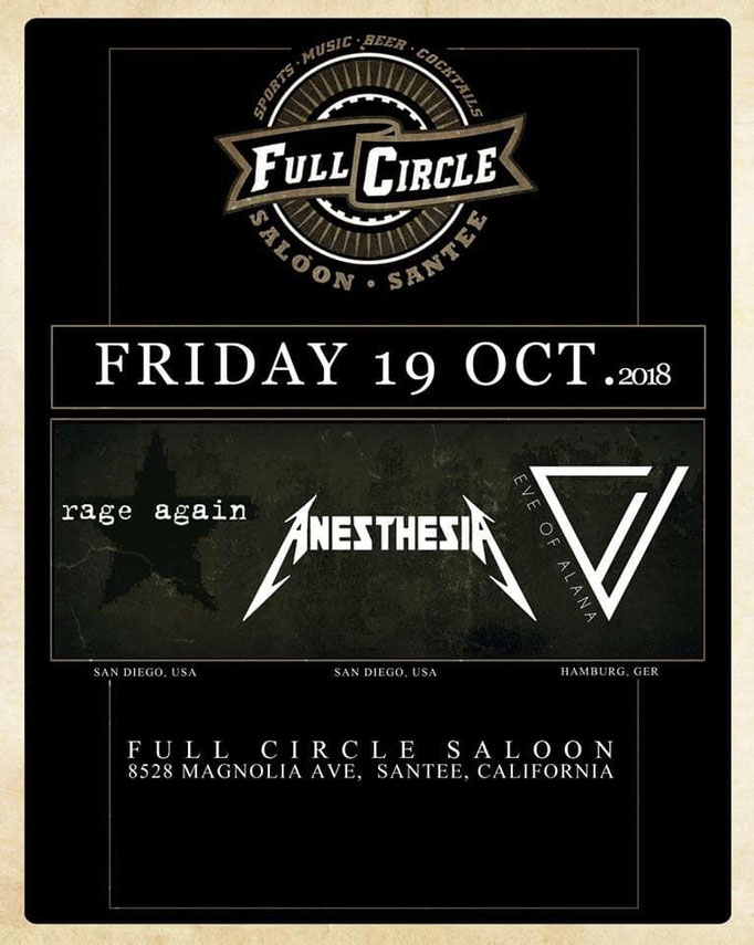 Eve of Alana – Live in Santee California