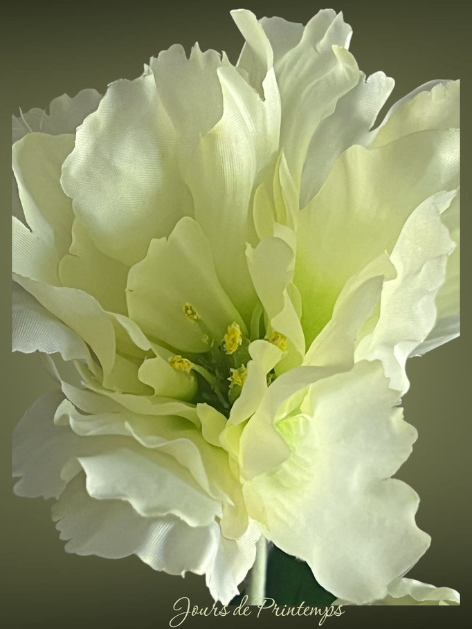 Lisianthus artificiel haut de gamme