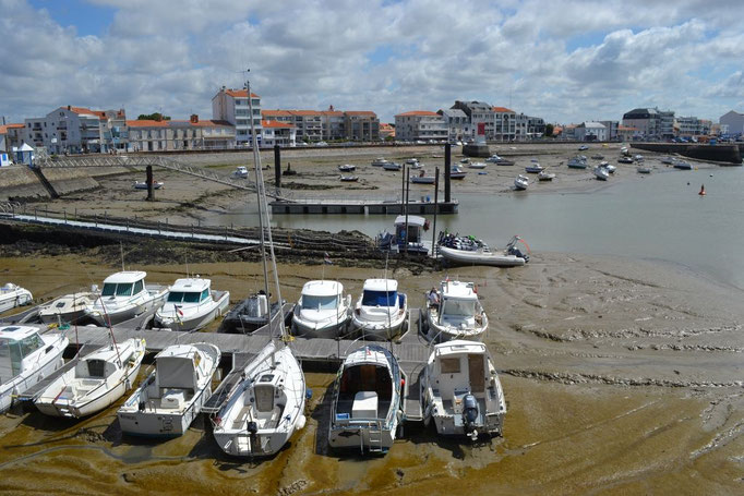 Hafen in Gilles-Croix-de-Vie
