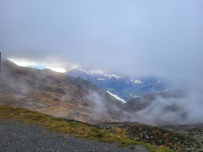 Penser Joch Richtung Sterzing