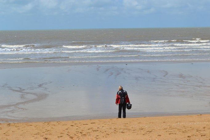 Strandspaziergang am Atlantik