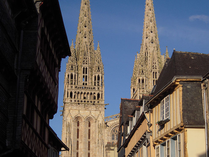 Quimper mit Kathedrale